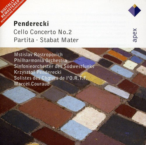 Penderecki / Rostropovich / Philharmonia Orch: Penderecki: Clo Cto No 2 / Partita / Stabat Mater