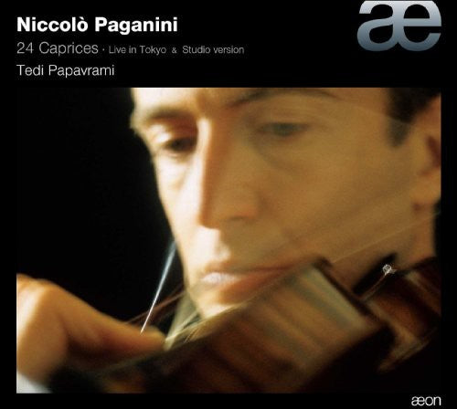 Paganini / Papavrami: 24 Caprices: Live in Tokyo & Studio Version