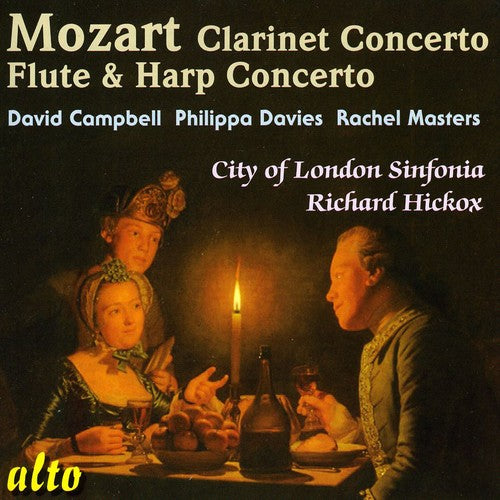 Mozart / Campbell / Davies / Masters / Hickox: Concertos for Clarinet & Flute & Harp