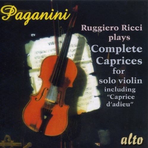 Paganini / Ricci: Complete Caprices for Solo Violin