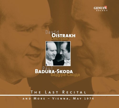 Mozart / Schubert / Beethoven / Oistrakh: Last Recital with Paul Badura-Skoda