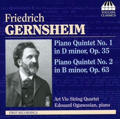 Gernsheim / Oganessian / Art Vio String Quartet: Two Piano Quintets