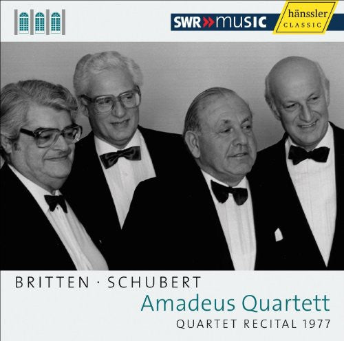 Amadeus Quartet / Britten / Schubert: Quartet Recital 1977