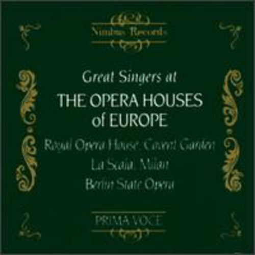 Great Singers: Opera Houses of Europe / Various: Great Singers at the Europe Op