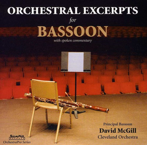 McGill, David: Orchestral Excerpts for Bassoon