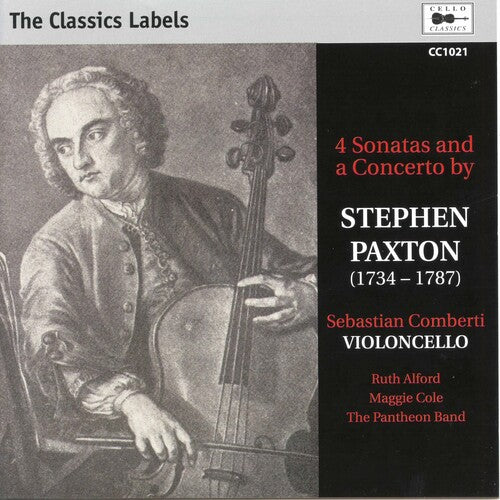 Paxton / Comberti / Alford / Pantheon Band: 4 Cello Sonatas & Concerto