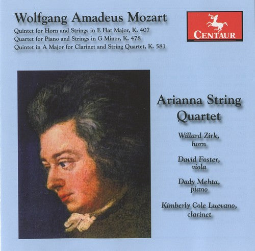 Mozart / Zirk, Willard / Foster, David: Arianna String Quartet