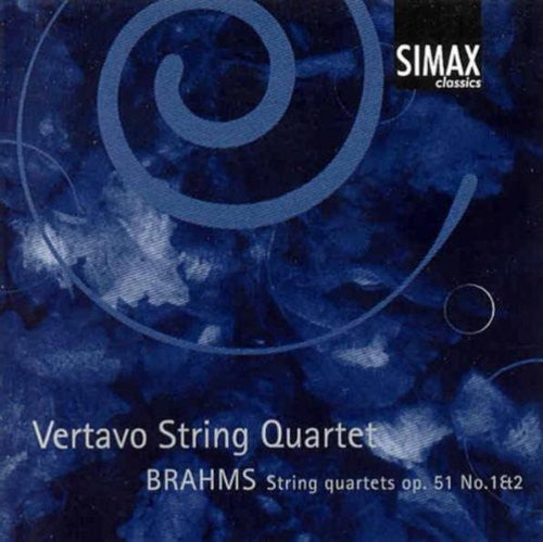 Brahms / Vertavo String Quartet: String Quartets 1 & 2