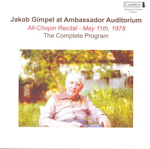 Chopin: Ambassador Auditorium May 1978