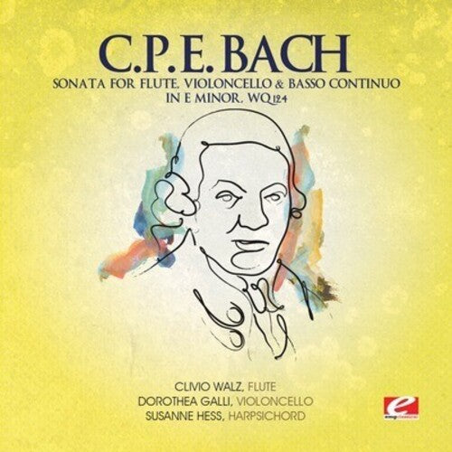 Bach, C.P.E.: Sonata for Flute Violoncello & Basso E Min