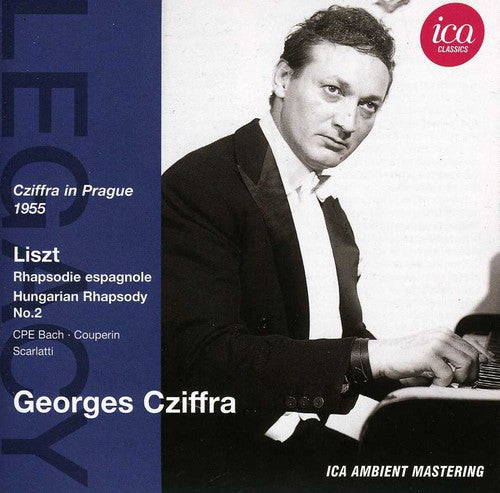 Cziffra, Georges / Bach, C.P.E. / Scarlatti / Liszt: Cziffra in Prague 1955