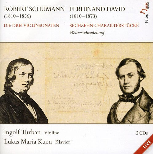 Schumann / David / Turban / Kuen: Violin Sonatas / Violin & Piano Works