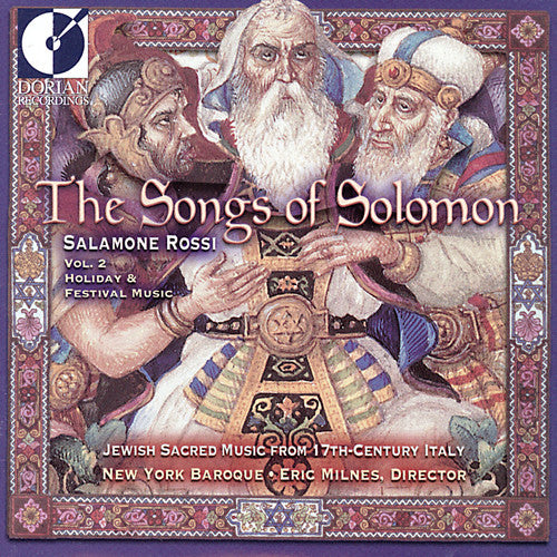 Rossi / New York Baroque / Milnes: Songs of Solomon-Vol. 2