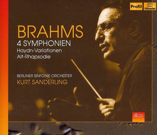 Brahms / Sanderling / Markert / Rcb / Bsyo: 4 Symphonies