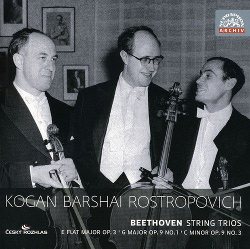 Kogan / Beethoven / Barshai / Rostropovich: String Trios