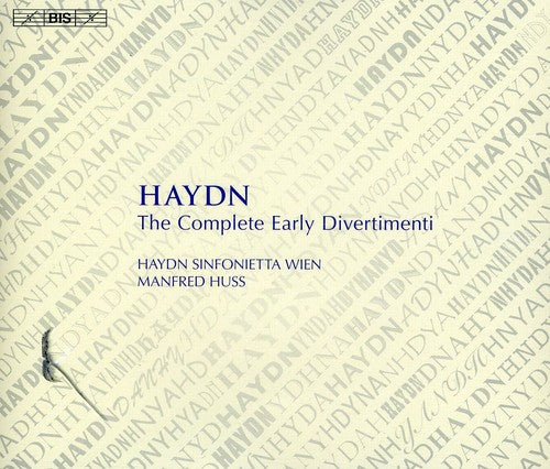 Haydn / Stadage / Hydn Sinfonietta Wien / Huss: Complete Earyly Divertimenti