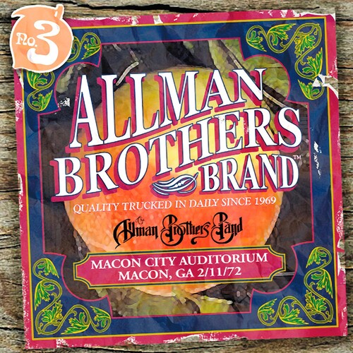 Allman Brothers Band: Macon City Auditorium 2/11/72