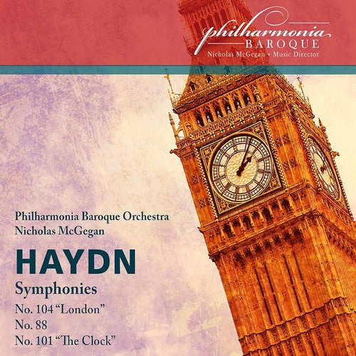 Haydn / Pbo / McGegan: Symphonies 88 101 & 104