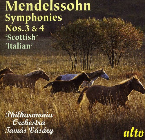 Mendelssohn / Philharmonia Orchestra / Vasary: Symphonies Nos. 3 (Scottish)