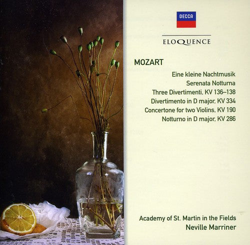 Mozart / Marriner / Academy of st Martin: Mozart: Serenades & Divertimenti