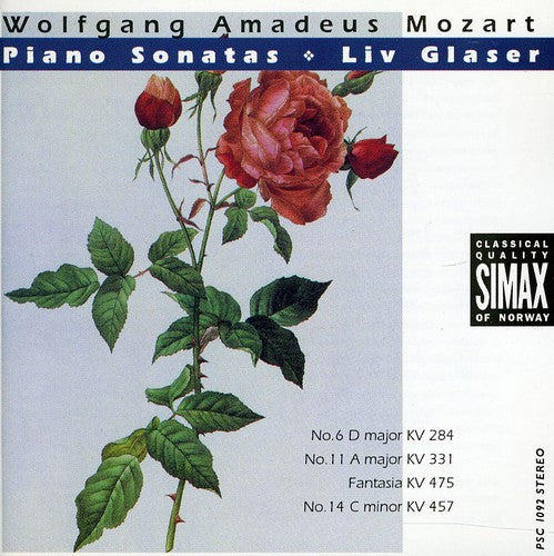 Mozart / Glaser: Piano Sonatas 6 11 & 14 / Fantasia in C minor