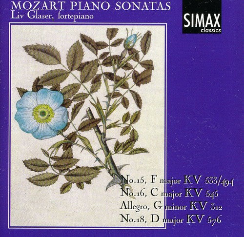 Mozart / Glaser: Piano Sonatas 15 16 & 18 / Allegro in G minor