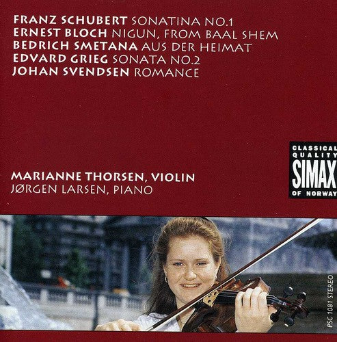 Schubert / Smetana / Grieg / Larsen / Thorsen: Violin Sonatina / from Homeland / Violin Sonata 2