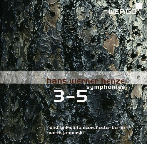 Henze / Brso / Janowski: Symphonies 3-5