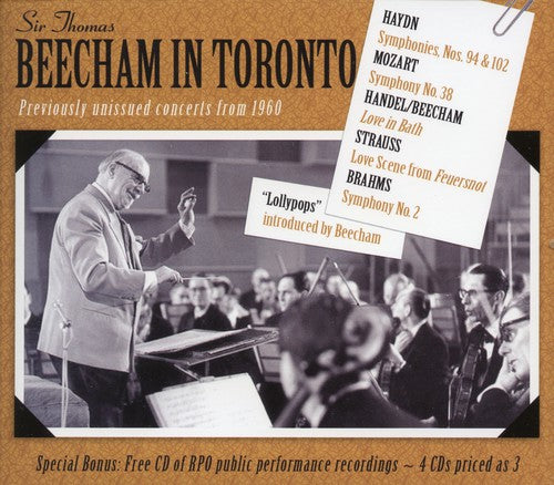 Haydn / Mozart / Handel / Beecham: Beecham in Toronto