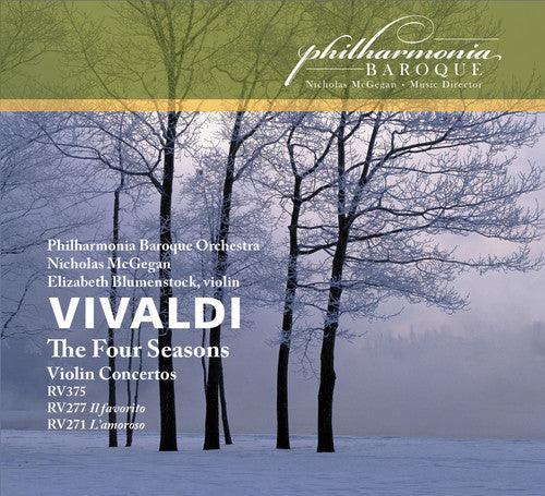 Vivaldi / Philharmonia Baroque Orch / McGegan: Four Seasons Op 8 / Violin Ctos RV271 & 277 & 375