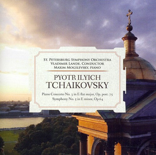 Tchaikovsky / st Petersburg Sym Orch / Lande: Piano Concerto 3 & Symphony 5