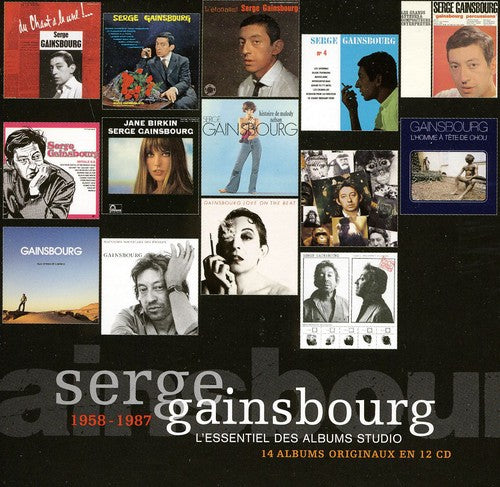 Gainsbourg, Serge: L'essentiel Des Albums Studio 1958 - 1987