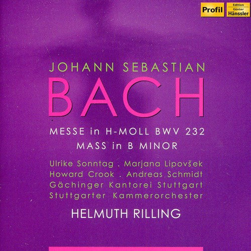 Bach, J.S. / Sonntag / Lipovsek / Crook / Schmidt: Messe in H-Moll Mass in B minor