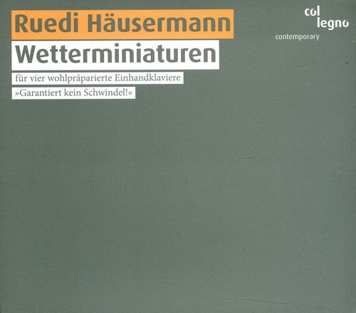 Hausermann / Derossi / Iliopoulos / Pintaudi: Wetterminiaturen