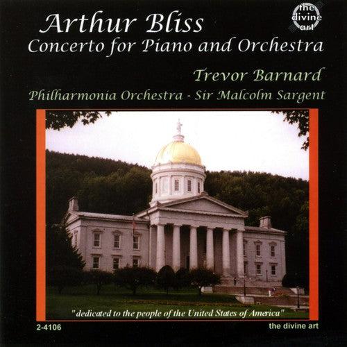 Bliss / Barnard / Pao / Sargent: Concerto for Piano & Orchestra