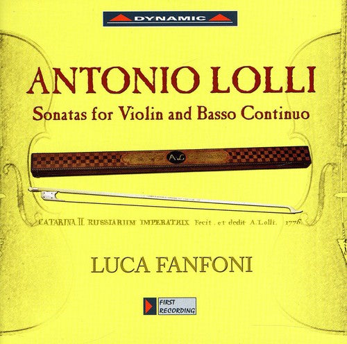 Lolli / Fanfoni / De Giudice / Erich / Tanetti: Sonatas for Violin