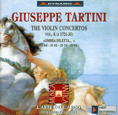 Tartini / L'Arte Dell'Arco / Guglielmo: Violin Concertos, Vol 6