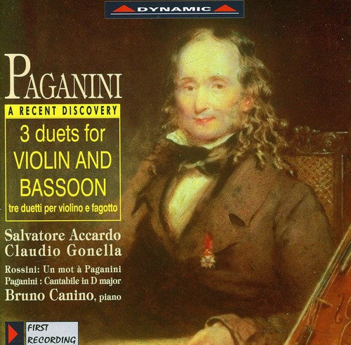 Paganini / Accardo / Gonella: Duets for Violin & Basson