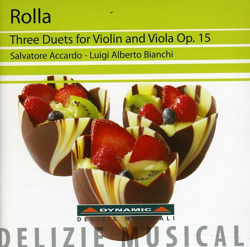 Rolla / Accardo / Bianchi: Three Duets for Violin & Viola