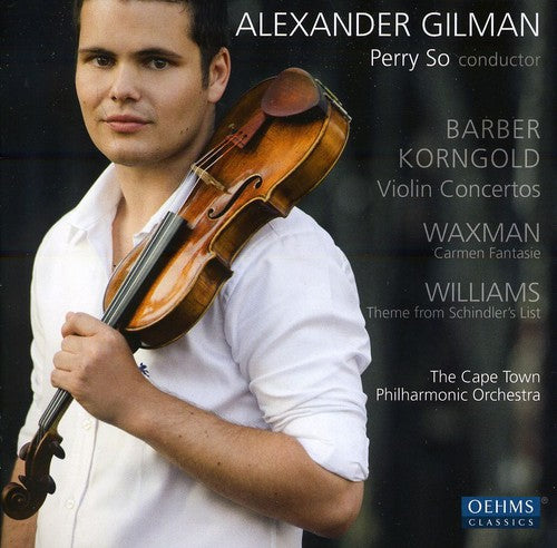 Barber / Korngold / Capetown Orch / Gilman: Violin Concertos / Carmen Fantasie