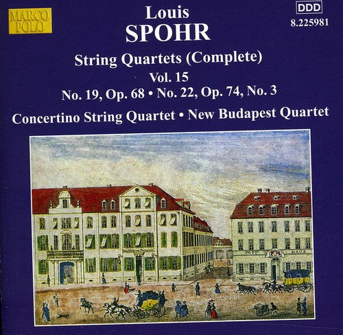 Spohr / Moscow Concertino Quartet: Spohr: Quartets Nos 19 & 22