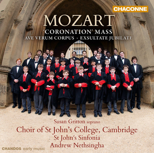 Mozart / Gritton / Bourne / Furness / Humphreys: Coronation Mass & Ave Verum Corpus &