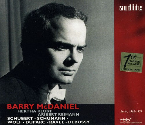 Schubert / Schumann / Wolf / Duparc / McDaniel: Barry McDaniel Sings Schubert & Schumann & Wolf