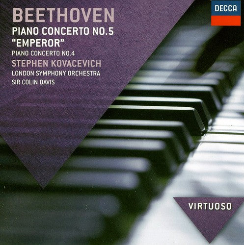 Virtuoso Series / Kovacevich / Davis / London Sym: Virtuoso: Beethoven Piano Crto No 5 / Emperor