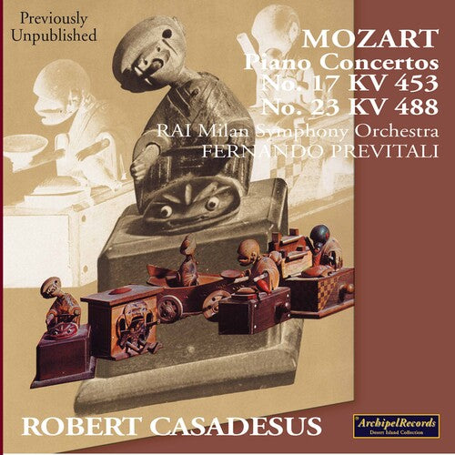 Mozart / Casadesus / Rai Milan Sym / Previtali: Piano Concertos