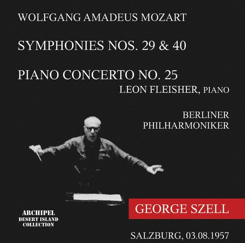 Mozart / Fleisher / Berliner Philharmoniker: Symphony 29 / Concerto for Piano & Orchestra