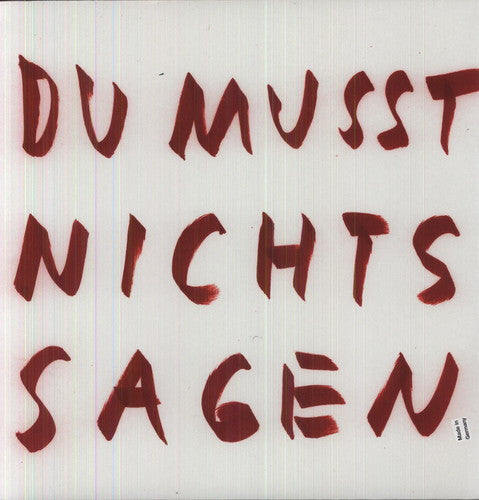 Voigt, Wolfgang: Du Musst Nichts Sagen Remixe