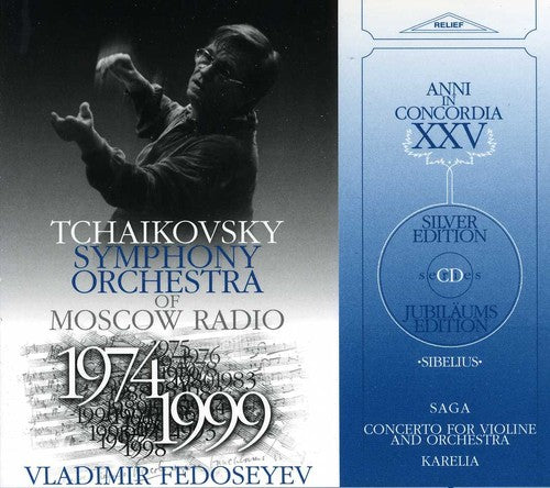 Sibelius / Tchaikovsky Sym Orch / Fedoseyev: Violinconcerto / en Saga / Karelia