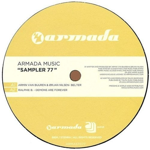 Armada Music Sampler 77: Armada Music Sampler 77