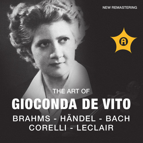 Brahms / Handel / Bach / Corelli: Gioconda Da Vito Violine